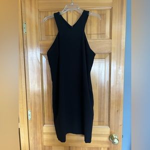 Bar III black mini dress, with pockets!